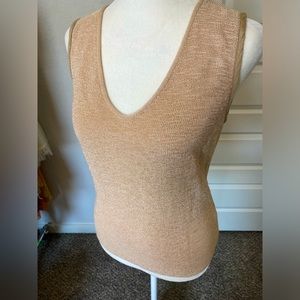 Vintage Armani Collezioni Woven Top
